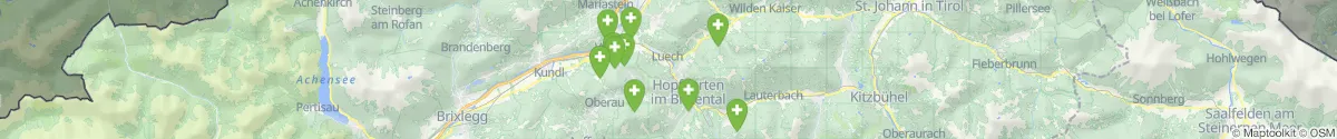 Map view for Pharmacies emergency services nearby Itter (Kitzbühel, Tirol)